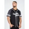 Gorilla Wear 86 Baseball Jersey - Black -Draag Straal 86 baseball jersey black