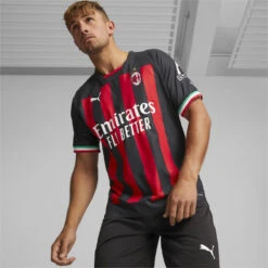 Voorkant -Draag Straal ac milan thuis 2223 authentieke jersey heren puma 1