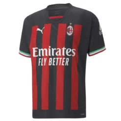 Voorkant 15 AC Milan Thuis 22/23 Authentieke Jersey Heren PUMA