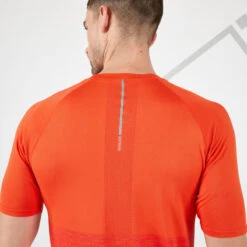 ADEMEND HARDLOOPSHIRT VOOR HEREN CARE KORTE MOUWEN LIMITED EDITION -Draag Straal ademend hardloopshirt voor heren care korte mouwen rood limited edition 3