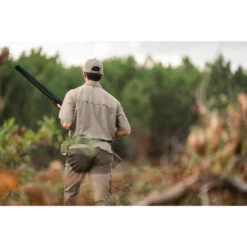 Ademend Jachtoverhemd Voor Heren SG100 Met Korte Mouwen -Draag Straal ademend jachtoverhemd voor heren sg100 met korte mouwen lichtgroen 8