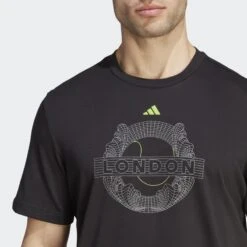 ADIDAS AEROREADY Tennis Graphic T-shirt -Draag Straal aeroready tennis graphic t shirt 3
