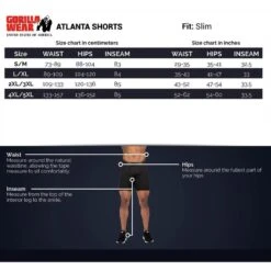 Gorilla Wear Atlanta Shorts - Black/Green -Draag Straal atlanta shorts blackgreen 4