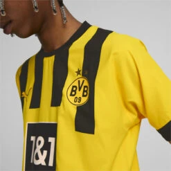 Borussia Dortmund Thuis 22/23 Authentieke Jersey Heren PUMA -Draag Straal borussia dortmund thuis 2223 authentieke jersey heren puma 4