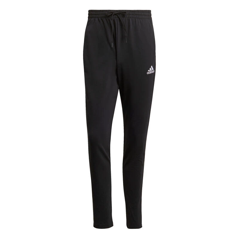 ADIDAS Broek Essentials Single Jersey Tapered Open Hem 3-Stripes Zwart - GK8995 4 ADIDAS Broek Essentials Single Jersey Tapered Open Hem 3-Stripes Zwart - GK8995 - Afbeelding 2