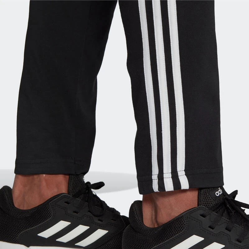 ADIDAS Broek Essentials Single Jersey Tapered Open Hem 3-Stripes Zwart - GK8995 8 ADIDAS Broek Essentials Single Jersey Tapered Open Hem 3-Stripes Zwart - GK8995 - Afbeelding 6