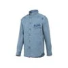IXS Carve Digger Organic Denim Shirt - Washed Blue