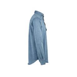 IXS Carve Digger Organic Denim Shirt - Washed Blue -Draag Straal carve digger organic denim shirt washed blue 3