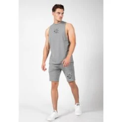 Gorilla Wear Cisco Shorts Gray/Black -Draag Straal cisco shorts grayblack 2