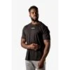 Core T-shirt - Fitness - Heren - Zwart -Draag Straal core t shirt fitness heren zwart