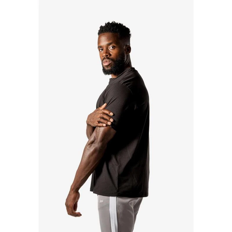 Core T-shirt - Fitness - Heren - Zwart 5 Core T-shirt - Fitness - Heren - Zwart - Afbeelding 3