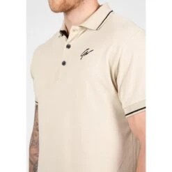Gorilla Wear Delano Polo - Beige/Black -Draag Straal delano polo beigeblack 2