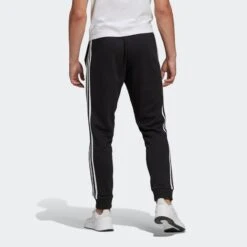 ADIDAS Essentials French Terry Tapered Cuff 3-Stripes Broek -Draag Straal essentials french terry tapered cuff 3 stripes broek 3