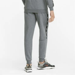 Essentials+ Sweatpants Met Band Voor Heren PUMA -Draag Straal essentials sweatpants met band voor heren puma 2