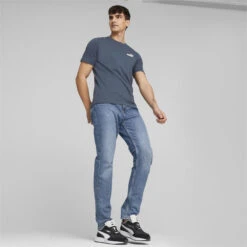 Essentials T-shirt Met Klein Logo Voor Heren PUMA 11 Essentials T-shirt Met Klein Logo Voor Heren PUMA -Draag Straal essentials t shirt met klein logo voor heren puma 3