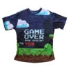 #GAMEOVER RUNNING SHIRT Voor HEREN - KAMUABU Multicolor 90grs