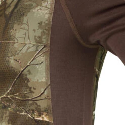 Geluidloos En Ademend Camouflageshirt Voor De Jacht 500 Lange Mouwen Bos -Draag Straal geluidloos en ademend jachtshirt 500 lange mouwen camouflage treemetic 10