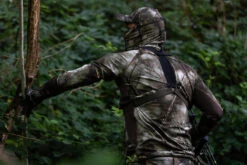 Geluidloos En Ademend Camouflageshirt Voor De Jacht 500 Lange Mouwen Bos -Draag Straal geluidloos en ademend jachtshirt 500 lange mouwen camouflage treemetic 12