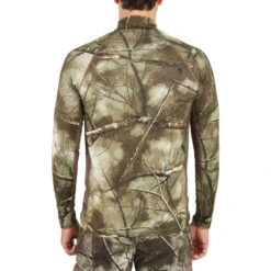 Geluidloos En Ademend Camouflageshirt Voor De Jacht 500 Lange Mouwen Bos -Draag Straal geluidloos en ademend jachtshirt 500 lange mouwen camouflage treemetic 6