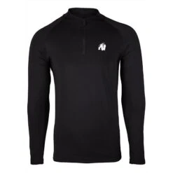 Gorilla Wear Hamilton Hybrid Long Sleeve Black -Draag Straal hamilton hybrid long sleeve black 5