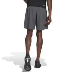 ADIDAS HERENSHORT VOOR CARDIOFITNESS GRIJS -Draag Straal herenshort voor cardiofitness grijs 1