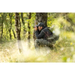 Jachtbroek Voor Heren Steppe 100 Regular Groen -Draag Straal jachtbroek voor heren steppe 100 regular groen 8