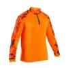 JACHTSHIRT SUPERTRACK MET LANGE MOUWEN FLUO-ORANJE 2 JACHTSHIRT SUPERTRACK MET LANGE MOUWEN FLUO-ORANJE -Draag Straal jachtshirt supertrack met lange mouwen fluo oranje