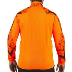 JACHTSHIRT SUPERTRACK MET LANGE MOUWEN FLUO-ORANJE -Draag Straal jachtshirt supertrack met lange mouwen fluo oranje 2