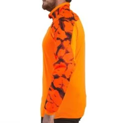 JACHTSHIRT SUPERTRACK MET LANGE MOUWEN FLUO-ORANJE -Draag Straal jachtshirt supertrack met lange mouwen fluo oranje 3