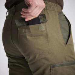 Jagersbroek Steppe 300 Tweekleurig -Draag Straal jagersbroek steppe 300 tweekleurig 5