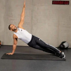 ADIDAS Joggingbroek Voor Cardiofitness Heren Zwart -Draag Straal joggingbroek voor cardiofitness heren zwart 8