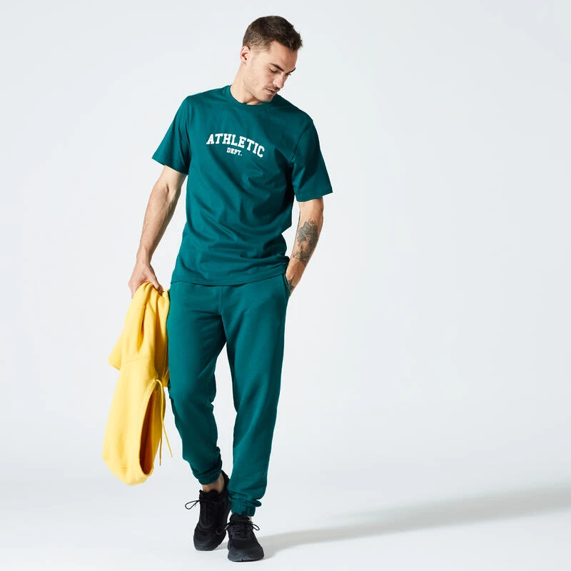 Joggingbroek Voor Fitness Heren 500 Essentials 4 Joggingbroek Voor Fitness Heren 500 Essentials - Afbeelding 2