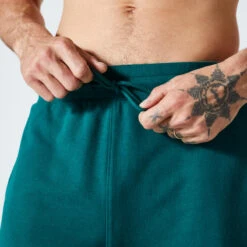 Joggingbroek Voor Fitness Heren 500 Essentials 9 Joggingbroek Voor Fitness Heren 500 Essentials -Draag Straal joggingbroek voor fitness heren 500 essentials cipresgroen 2