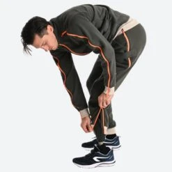 Decathlon Joggingbroek Voor Heren Makkelijk Aan Te Trekken Biokatoen Zwart -Draag Straal joggingbroek voor heren makkelijk aan te trekken biokatoen zwart 3