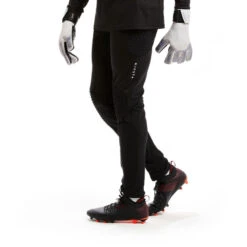 Kipsta Keepersbroek Voor Voetbal Volwassenen F500 Zwart -Draag Straal keepersbroek voor voetbal volwassenen f500 zwart 5