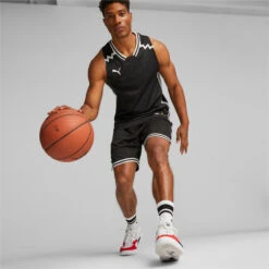 Korte Puma Hoops Team Game -Draag Straal korte puma hoops team game 4