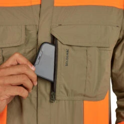 Licht En Ademend Jachtoverhemd Met Lange Mouwen 520 Groen/fluo -Draag Straal licht en ademend jachtoverhemd met lange mouwen 520 groenfluo 11