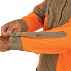 Licht En Ademend Jachtoverhemd Met Lange Mouwen 520 Groen/fluo -Draag Straal licht en ademend jachtoverhemd met lange mouwen 520 groenfluo 13