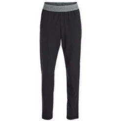 LICHTE HERENBROEK VOOR DYNAMISCHE YOGA -Draag Straal lichte herenbroek voor dynamische yoga zwart 4