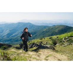 Quechua Lichte Regenbroek Voor Bergwandelen Heren MH500 -Draag Straal lichte regenbroek voor bergwandelen heren mh500 7