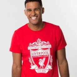 Liverpool FC Liverpool Logo T-shirt Senior - Rood -Draag Straal liverpool logo t shirt senior rood 4