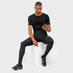 Merinowol Ondershirt Wielrennen SIROKO SRX Black Ice Zwart Heren -Draag Straal merinowol ondershirt wielrennen siroko srx black ice zwart heren 3