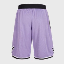 Basketbalshort Voor Heren/dames SH500R Omkeerbaar -Draag Straal omkeerbare basketbalshort voor herendames sh500r paars lila 5