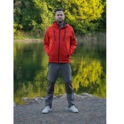 Husky Outdoor Broek Klass M W22 - Softshell Wandelbroek Met Stretch - Zwart -Draag Straal outdoor broek klass m w22 softshell wandelbroek met stretch zwart 2