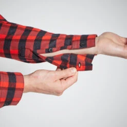 OVERHEMD 100 -Draag Straal overhemd 100 rood 9