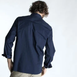 Tribord Overhemd Voor Heren Sailing 100 Lange Mouwen 14 Tribord Overhemd Voor Heren Sailing 100 Lange Mouwen -Draag Straal overhemd voor heren sailing 100 lange mouwen marineblauw 3