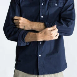 Tribord Overhemd Voor Heren Sailing 100 Lange Mouwen 17 Tribord Overhemd Voor Heren Sailing 100 Lange Mouwen -Draag Straal overhemd voor heren sailing 100 lange mouwen marineblauw 6