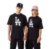 NEW ERA Oversized T-shirt Los Angeles Dodgers League Essentials -Draag Straal oversized t shirt los angeles dodgers league essentials