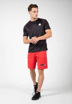 Gorilla Wear Performance T-shirt Black/Red 10 Gorilla Wear Performance T-shirt Black/Red -Draag Straal performance t shirt blackred 2