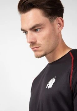 Gorilla Wear Performance T-shirt Black/Red 12 Gorilla Wear Performance T-shirt Black/Red -Draag Straal performance t shirt blackred 4
